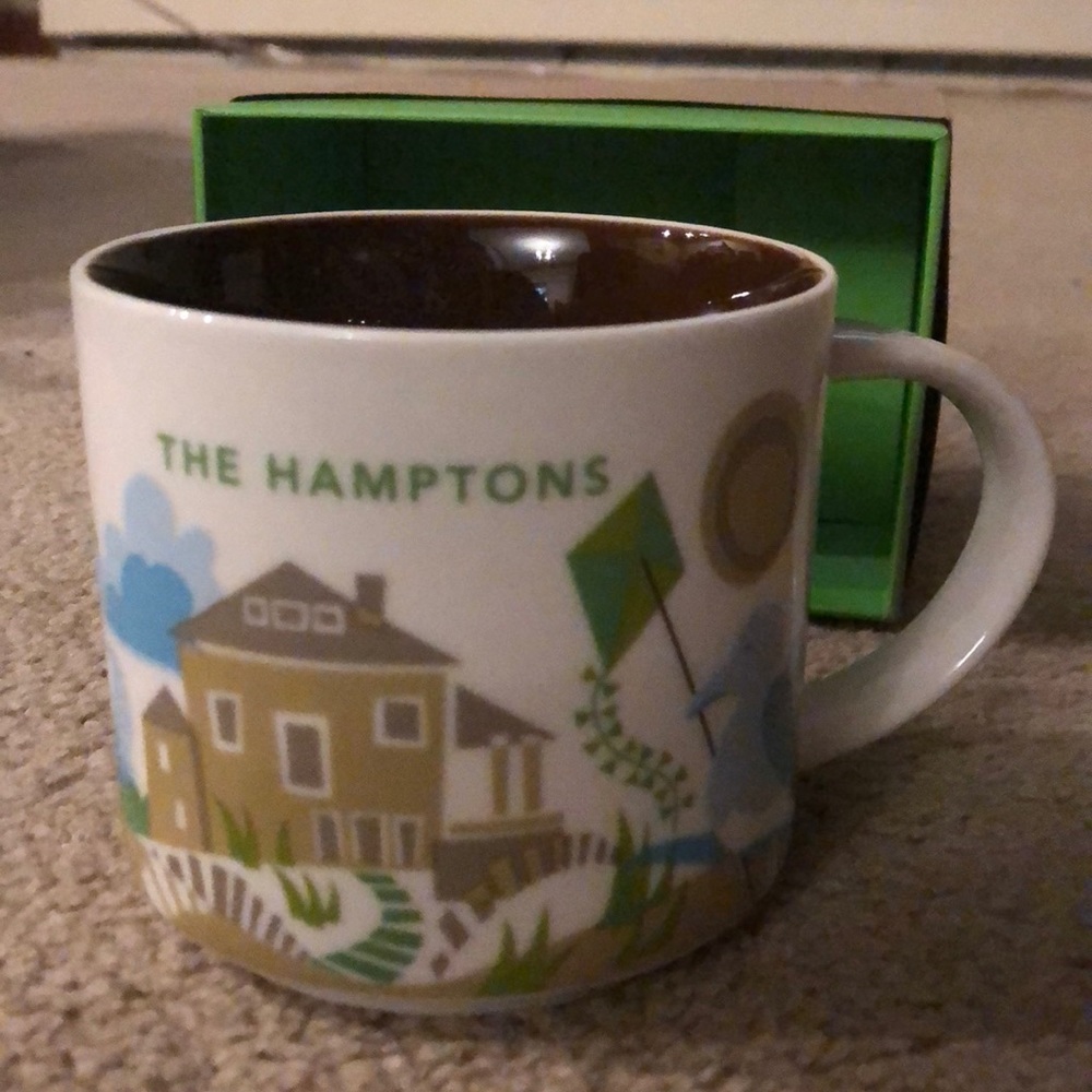 NIB retired Starbucks You Are Here Hamptons mug